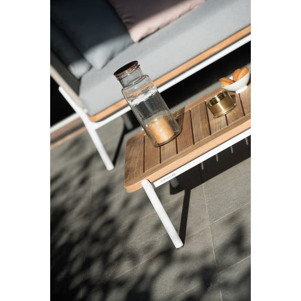 Tīkkoka masīvkoka dārza kafijas galdiņš 75x68 cm Omer – Diphano-image-4