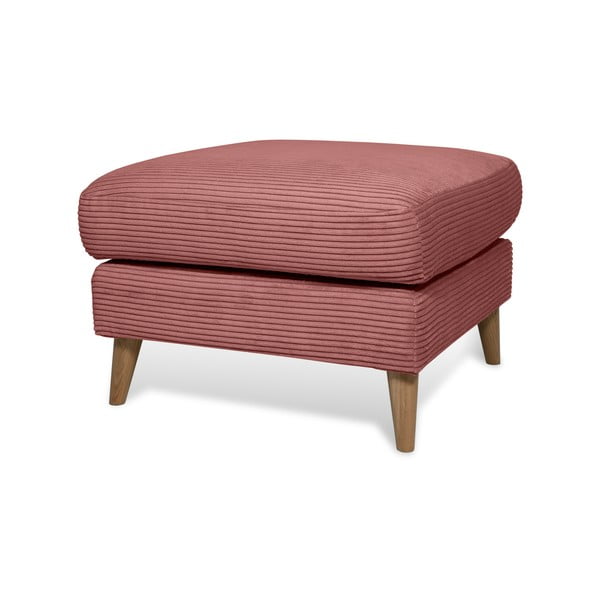 Rozā velveta kāju soliņš Paris – Scandic-image-2