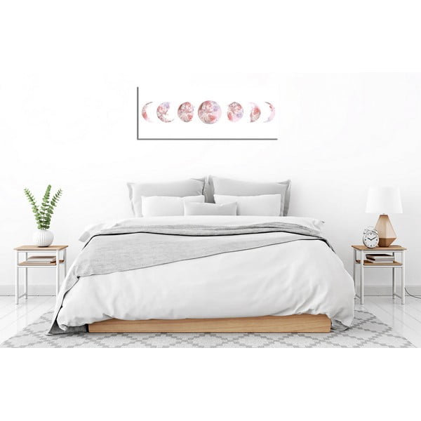 Glezna 80x30 cm Moon – Wallity-image-3