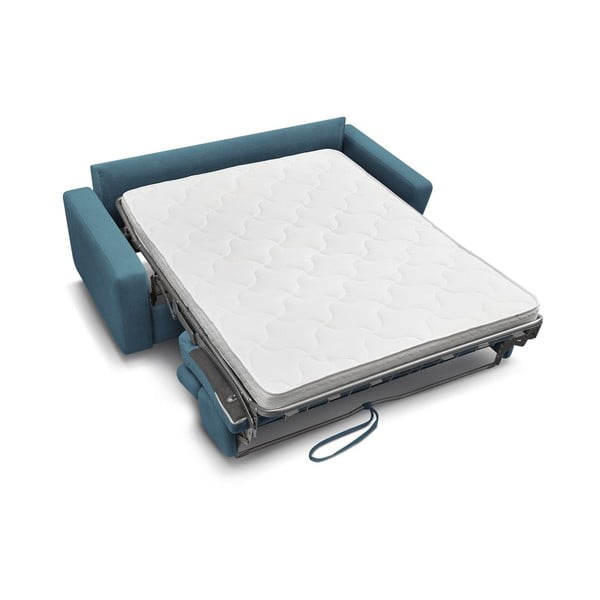 Zils salokāms dīvāns 195 cm Monaco – Bobochic Paris-image-4