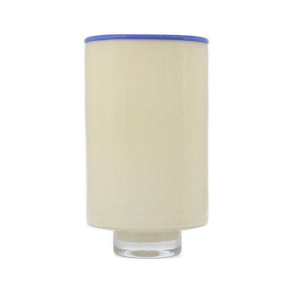 Krēmkrāsas stikla vāze (augstums 26 cm) Milo – ONA