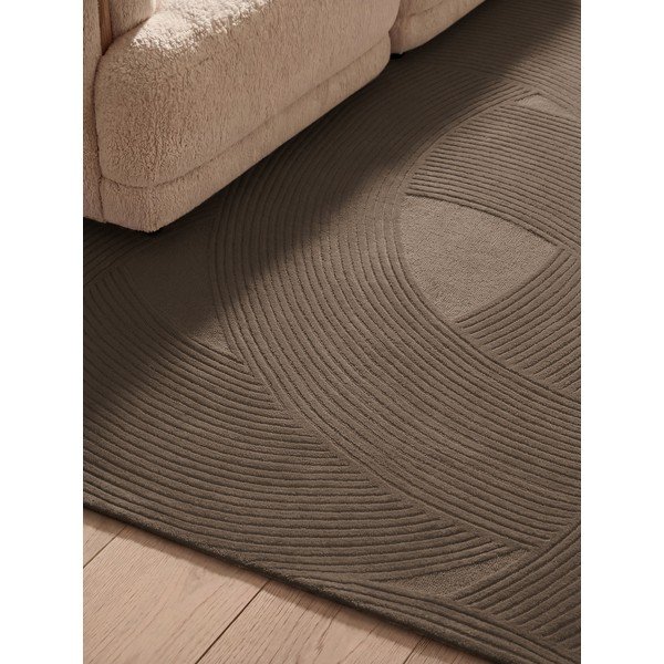 Brūns vilnas paklājs 160x230 cm Kensington Victoria – Ted Baker-image-2