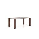 Stikla ēdamgalds 90x160 cm Adularia – Kave Home