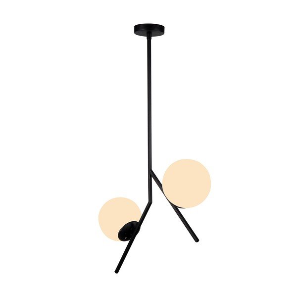 Melna piekarama lampa Squid Lighting Diagonal, augstums 74 cm-image-3