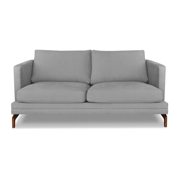 Gaiši pelēks divvietīgs dīvāns Windsor & Co. Dīvāni Jupiter