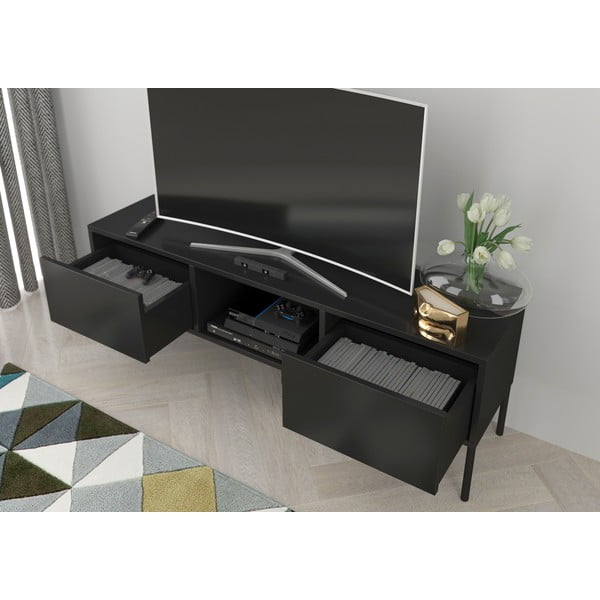 Melns TV galdiņš Skandica Mirka-image-4