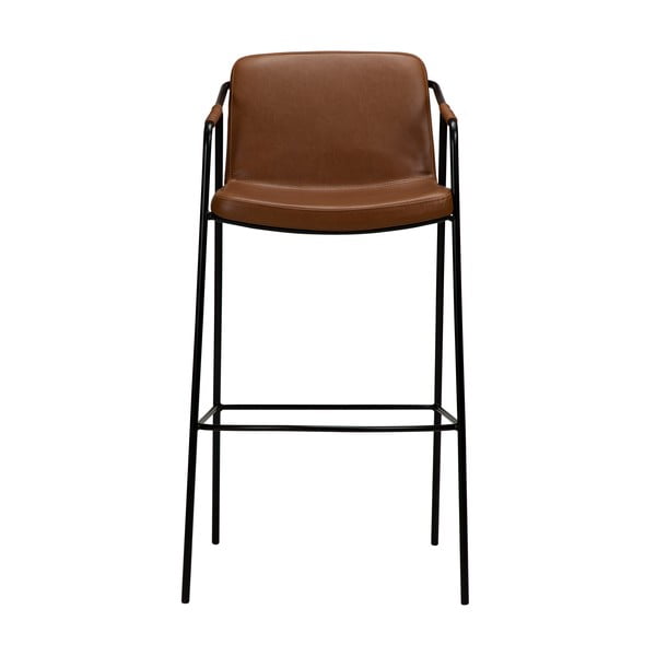 Brūns mākslīgās ādas bāra krēsls DAN-FORM Denmark Boto, augstums 105 cm-image-1