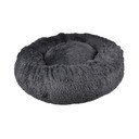 Tumši pelēka gulta suņiem ø 75 cm – Love Story
