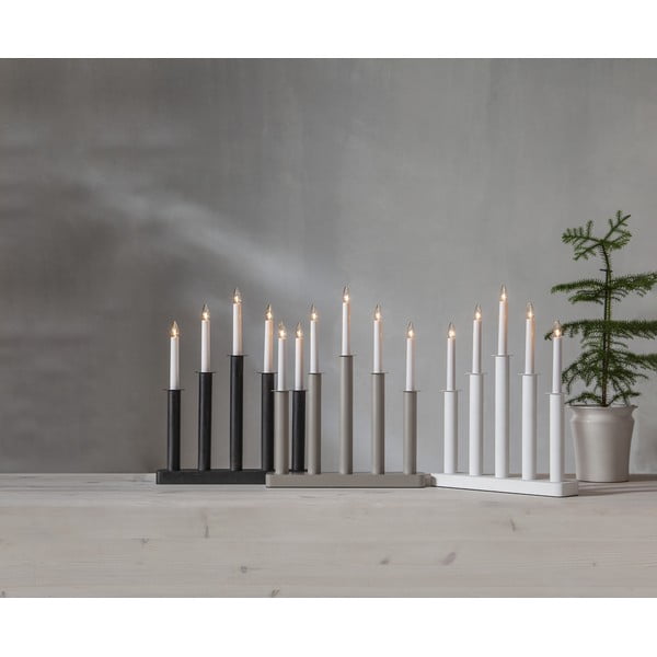 Balts Ziemassvētku gaismas dekors Plate – Star Trading-image-2