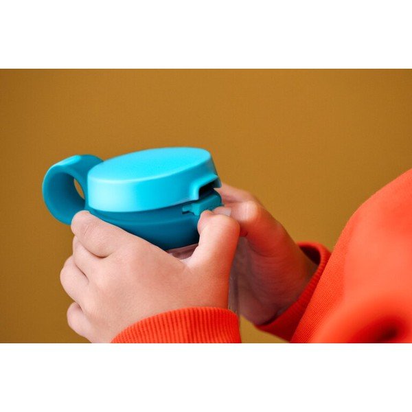 Rozā/sudraba krāsas metāla bērnu termoss 500 ml Campus – Mepal-image-1