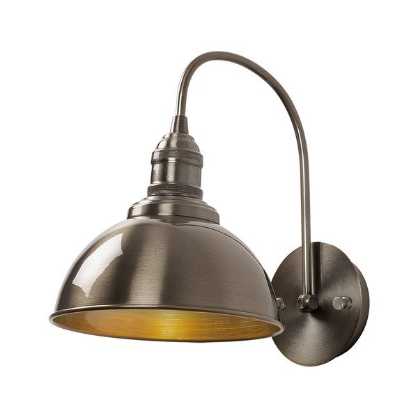 Misiņa krāsas sienas lampa ø 21 cm Varzan – Opviq lights-image-4