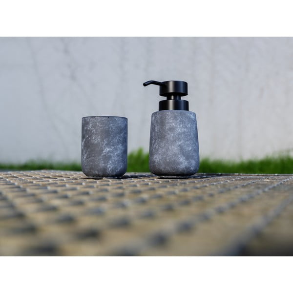 Pelēks keramikas ziepju dozators 400 ml Sacile – Wenko-image-1