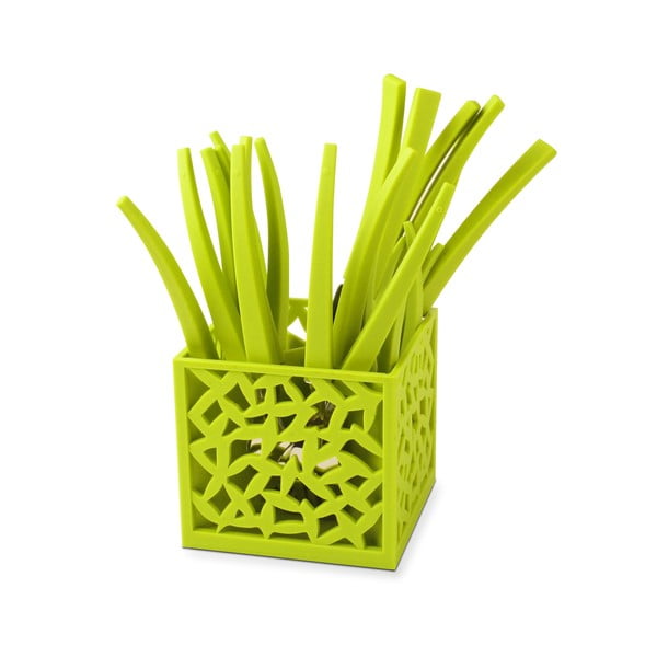 24 zaļo galda piederumu komplekts ar statīvu Vialli Design Mia-image-1