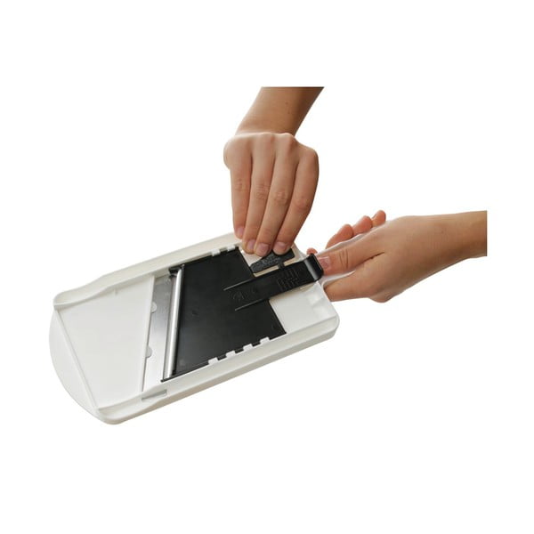 Balti melns regulējams dārzeņu griezējs Fackelmann Food & More-image-2