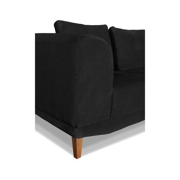 Melns trīsvietīgs dīvāns Windsor & Co. Dīvāni Sigma-image-3