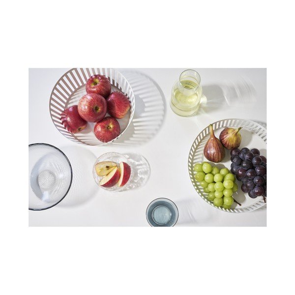 Balts augļu trauks YAMAZAKI Tower, ⌀ 21,5 cm-image-3