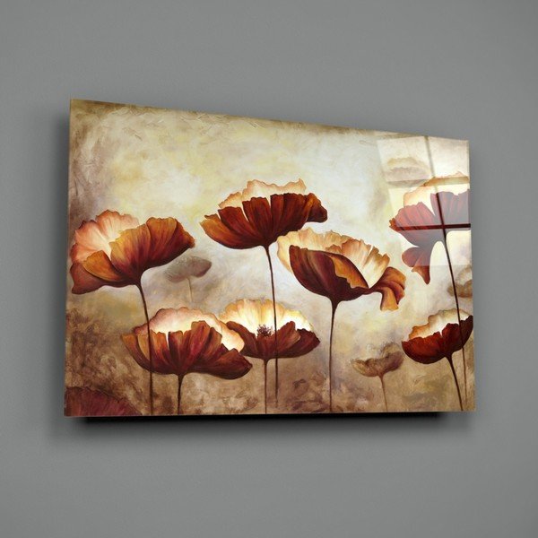 Stikla glezna Insigne Poppy, 72 x 46 cm-image-3