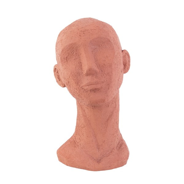 Terakotas oranžā dekoratīvā figūriņa PT LIVING Face Art, augstums 28,4 cm-image-1