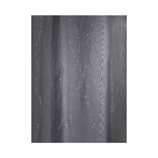 Pelēks dušas aizkars Wenko Deluxe, 180 x 200 cm-image-1