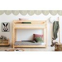 Divstāvu gulta no priedes koka 70x140 cm CLPB – Adeko