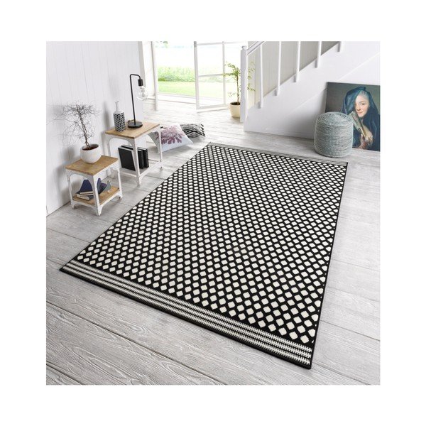 Melnbalts paklājs Zala Living Spot, 70 x 140 cm-image-3