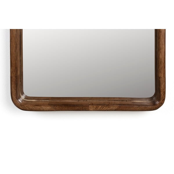 Sienas spogulis ar masīvkoka rāmi 34x120 cm Nyko – White Label-image-3