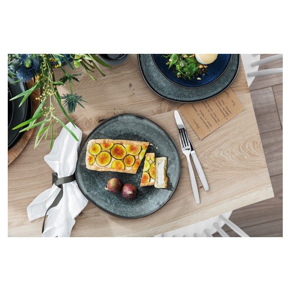 Zaļganpelēks keramikas šķīvis Villeroy & Boch Like Lave, ø 28 cm-image-2