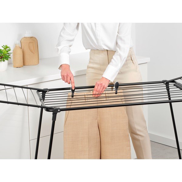 Matēti melns veļas žāvētājs 18 m HangOn Too – Brabantia-image-2