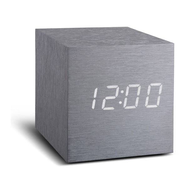 LED modinātāja pulkstenis Click Clock Maxi White