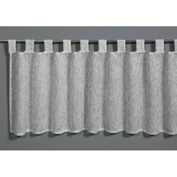 Pelēks aizkars 45x140 cm Jacquard–Voile – Gardinia