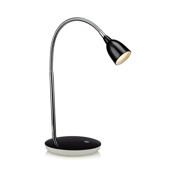 Melna LED galda lampa (augstums 41,5 cm) Tulip – Markslöjd