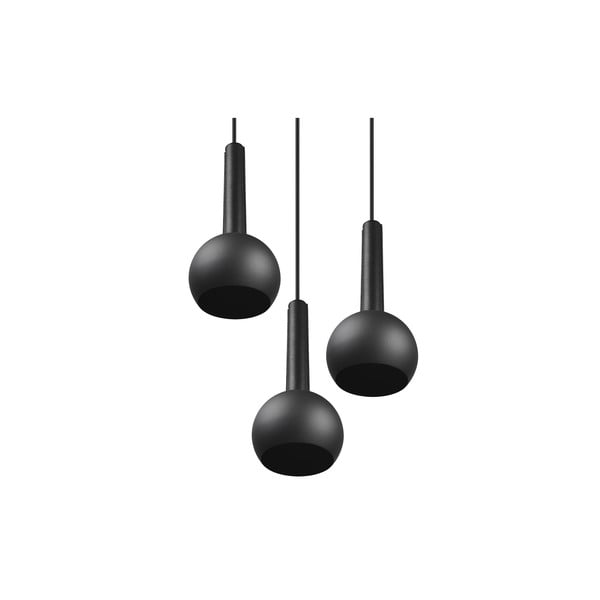 Melna piekaramā lampa ø 52 cm Ciliana – CINQUE-image-2