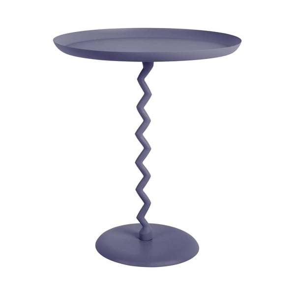 Metāla apaļš sānu galdiņš ø 44 cm Zig Zag – Leitmotiv