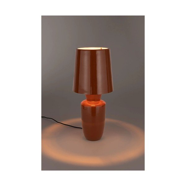 Terakotas oranža metāla galda lampa ar metāla abažūru (augstums 42 cm) Classy – Zuiver-image-2