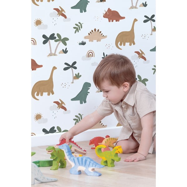 Bērnu tapetes 10 m x 50 cm Cool Dinosaurs – Lilipinso-image-2
