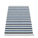 Zils/krēmkrāsas iekštelpu un āra paklājs 70x120 cm Teo Denim – Pappelina