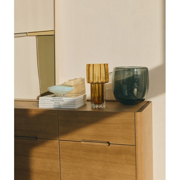 Stikla dekoratīva bļoda ø 25 cm Sirau – Kave Home-image-1