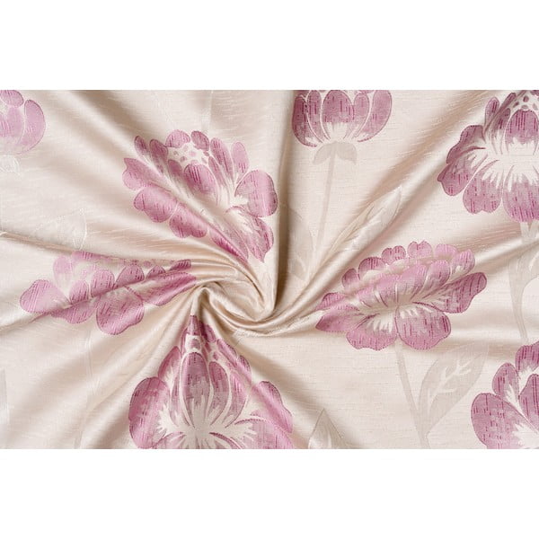 Bēšs aizkars 140x245 cm Izolde – Mendola Fabrics-image-3