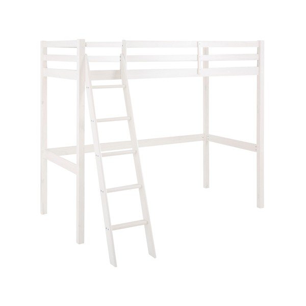 Balta paaugstināta gulta no priedes koka Støraa Alpi2-image-2