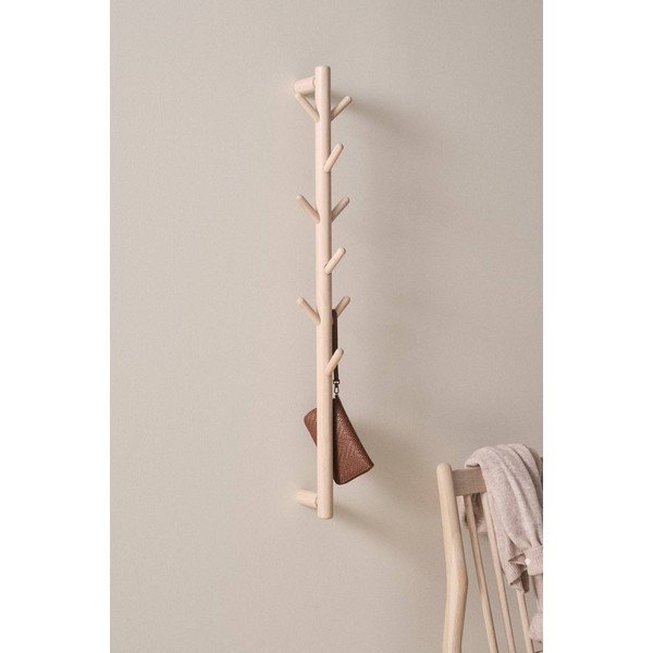 Gaiša dabīga toņa priedes masīvkoka sienas pakaramais 21 cm Eddison – Jotex-image-1