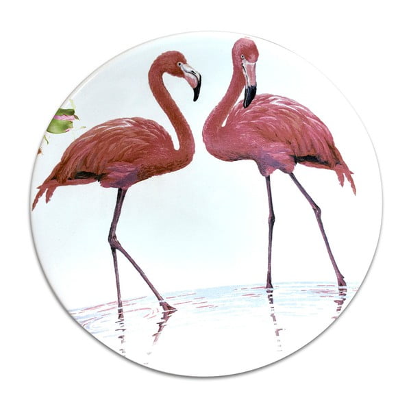 Keramikas šķīvis Flamingo, ⌀ 25 cm