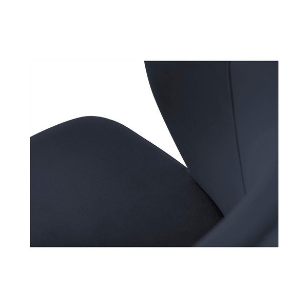 Tumši zils samta ēdamistabas krēsls Windsor & Co Sofas Elpis-image-4
