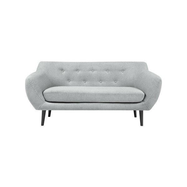 Gaiši pelēks dīvāns Mazzini Sofas Piemont, 158 cm-image-2
