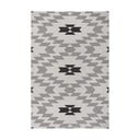 Melnbalts āra paklājs Ragami Geo, 160 x 230 cm