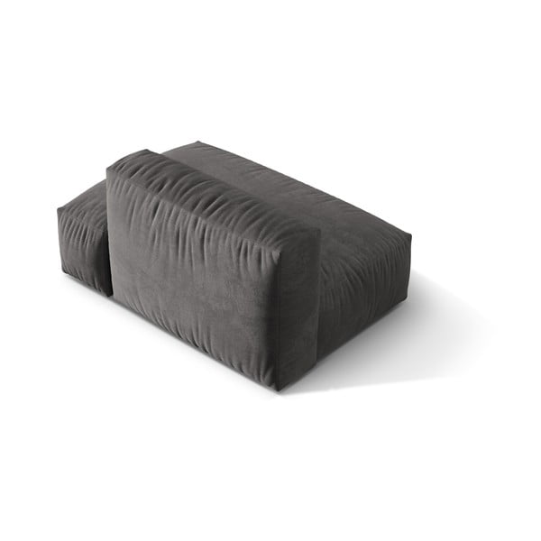 Pelēka samta modulārā dīvāna daļa (ar labo stūri) Martina – Micadoni -image-2