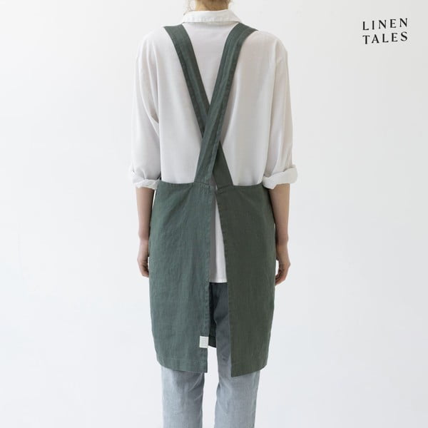 Lina priekšauts Crossback – Linen Tales-image-2