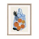 Drukāta glezna ar rāmi 30x40 cm Summer Fruit – Styler