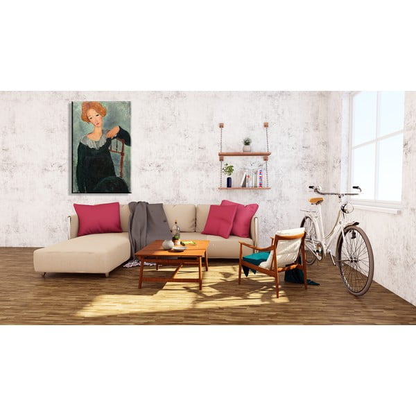 Gleznas reprodukcija 40x60 cm Woman with Red Hair – Fedkolor-image-1