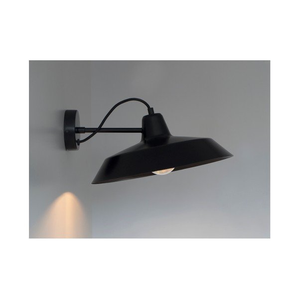 Melna sienas lampa Sotto Luce Cinco Basic-image-4