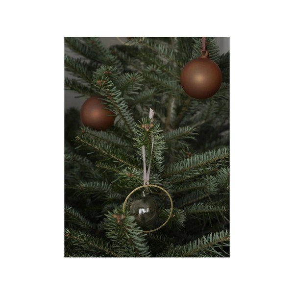 Stikla pūstas Ziemassvētku eglītes bumbiņas (4 gab.) ø 7 cm Juhla – Blomus-image-1